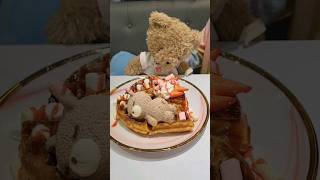 睡眠熊蛋糕/主題餐廳/🐻可愛いクマのスイーツ、ドリンクが楽しめるカフェ #Cakebearbear