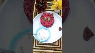 ପିଲାମାନଙ୍କ ପାଇଁ ବହୁତ ଭଲ#Healthy\u0026 Tasty Beetroot Rice Recipe#Verytastyfood#Shorts#Video#youtubeshorts