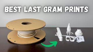 Have Just a Little Bit of Filament Left? Try These 3D Prints!