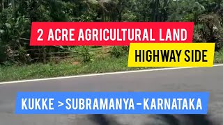 2 Acre Areca Coconut Farm On Highway Side For Sale | Kukke Subramanya | Karnataka (45 Lakh)