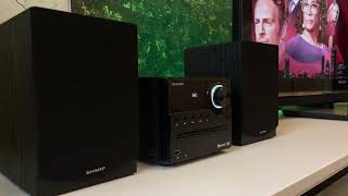 Sharp XL B512 Hi-Fi Micro System Test