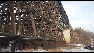 Iron Horse Trail Trestle Ride 2020 (Near Cold Lake Alberta)