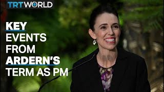 5 key moments from Kiwi PM Jacinda Ardern's 5 years in office