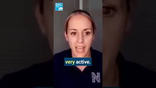 Emily's first #MS symptoms: numbness and unsteadiness.