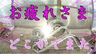 HARAX 愛菜号 フルタイヤ交換！年１作業！／Tire and replacement of House car !／きゅうり農家／きゅうり栽培／愉快なshata農園