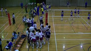 20180121福岡県高等学校バレーボール新人大会女子 準決勝　福工大城東vs東筑1/2 Volleyball H.S. Champ. in Fukuoka by New Teams (Semi-F)