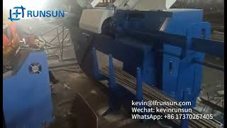 RUNSUN GT5-12 CNC آلة فك اللفائف عالية السرعة لحديد التسليح، جهاز فرد الشعر، مصنع القاطع الصيني