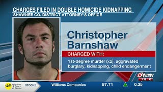 Man accused of kidnapping child charged with murder of two Topekans