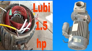 haw to lubi motor repairing bubi monubolock water pump 1 hp 1.5 hp repairing all data