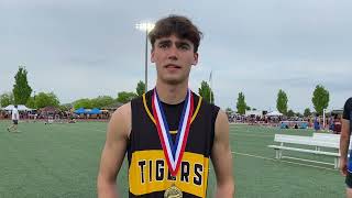NW Lehigh T&F - Gavin Nelson, Colonial League Champion