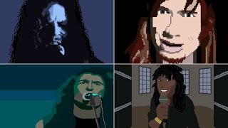 'The Big Four' 8-Bit Video Game Feat. Metallica, Slayer, Megadeth and Anthrax
