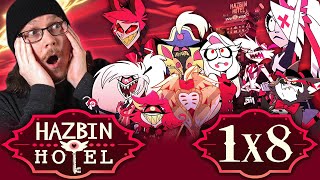 HAZBIN HOTEL EPISODE 8 REACTION | The Show Must Go On | More Than Anything (Reprise) | FINALE