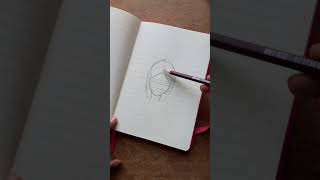 how to draw portrait using loomis method | Haleema Art #Howtodraw #portrait #girl #drawing