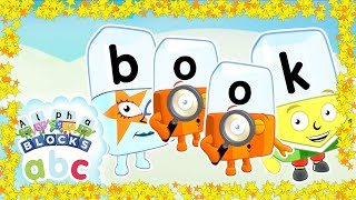 Alphablocks - Spelling The Word B-O-O-K | Words Are Everywhere | Phonics