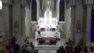 Saturday December 28 2024 5:00pm Mass, Holy Childhood of Jesus Catholic Church Live Stream recording