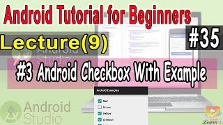 📱Android Tutorial for Beginners📱Checkbox with Example_1 #35❤