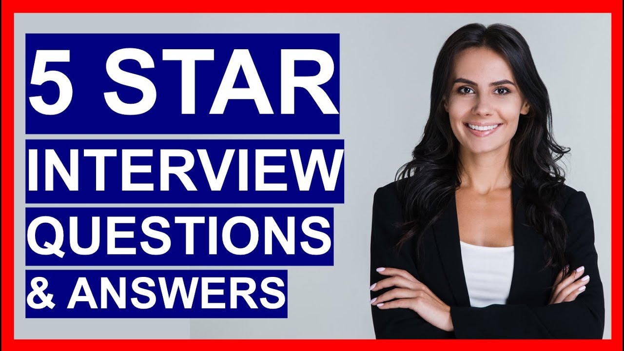 5 STAR Interview Questions And ANSWERS! How To Use The STAR Technique ...