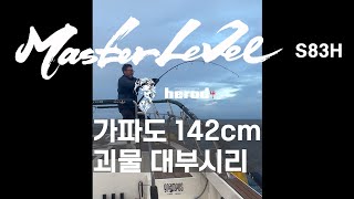 역대급 힘센 제주 가파도 142cm 대부시리 파핑 랜딩 [팀명성호]