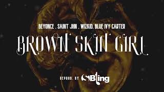 Beyoncé Saint Jhn Wizkid Blue Ivy Carter - Brown Skin Girl Instrumental  Reprod By Sbling