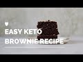 Easy Keto Brownie Recipe | Vegan Dessert Recipes | Erbology