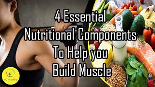 4 Essential Nutritional Components to Help you Build Muscle (Healthcare \u0026 Lifestyle: Nuturemite)