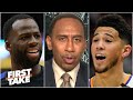 'You ain't Steph!' - Stephen A. reacts to Draymond Green's comments about Devin Booker | First Take