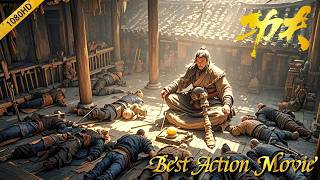 Kung Fu Movie: One strike kills twenty masters! The beggar in a broken temple is a hidden expert.