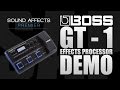 Boss GT-1 Guitar Effects Processor Demo Review w/ Tom Quayle