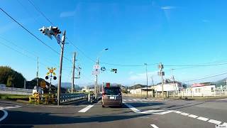 【車載動画/上富田町】郵便橋＋熊野高校前＋岩田＝国道42号/朝来街道/県道36号/35号