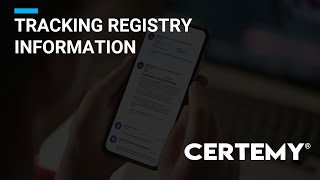 Workforce Compliance by Tracking Registry Information