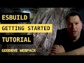 Introduction to ESBuild tutorial for React / JavaScript and Typescript bundling.  Bye bye Webpack