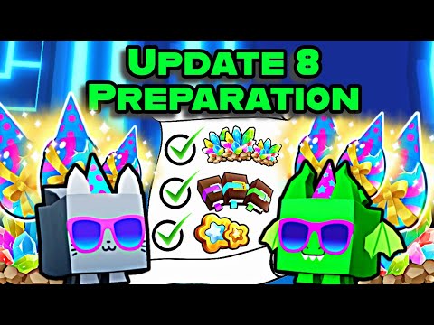 THINGS YOU NEED TO DO BEFORE UPDATE 8 "PREPARING FOR UPDATE" IN PET SIMULATOR 99