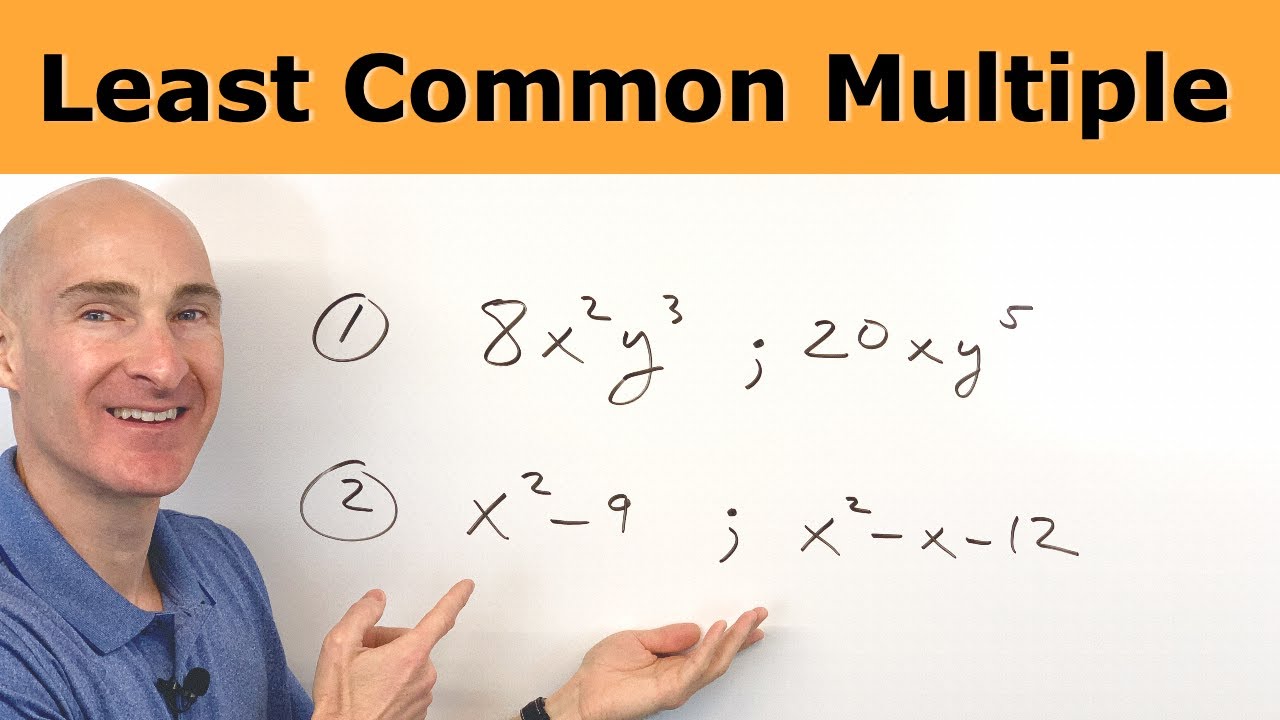 Least Common Multiple Algebraic Expressions