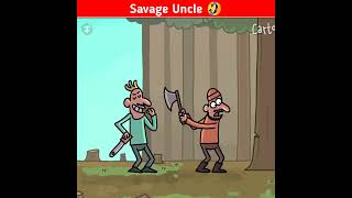 Savage Uncle 🤣 || Cartoon Box || #shorts #animatedstory