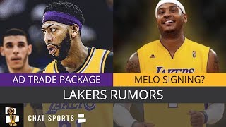Lakers Rumors: Anthony Davis Trade, Trade Deadline Targets, Melo Signing With LA?