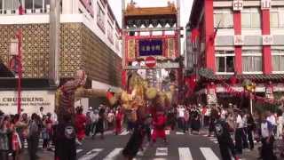 雙十節　2014　横浜中華街　祝賀パレード　－　Dragon dance