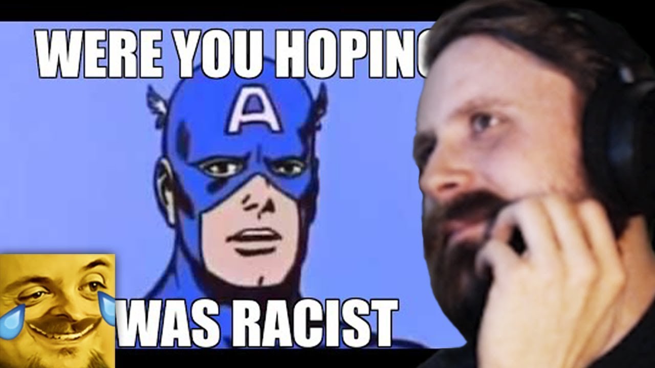 Forsen Reacts To Culturally Insensitive Captain America - YouTube