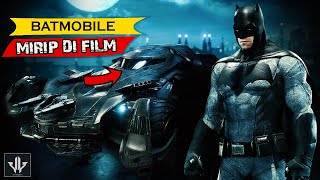 Penampakan BATMOBILE Asli Nyata Mirip di Film BATMAN