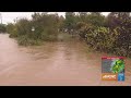 Record flooding in Charlotte, North Carolina along Little Sugar Creek