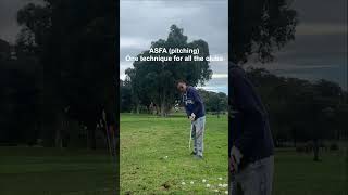 Short chipping? No problem. One technique for all your golf clubs #ASFA #golfswing #golf #golftips