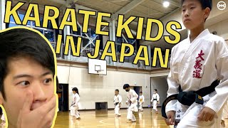 The extraordinary practice of Japanese Karate Kids!