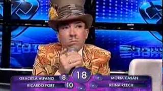 Showmatch 2010 - Fort le agradeció a Marcelo y se peleó con Pachano