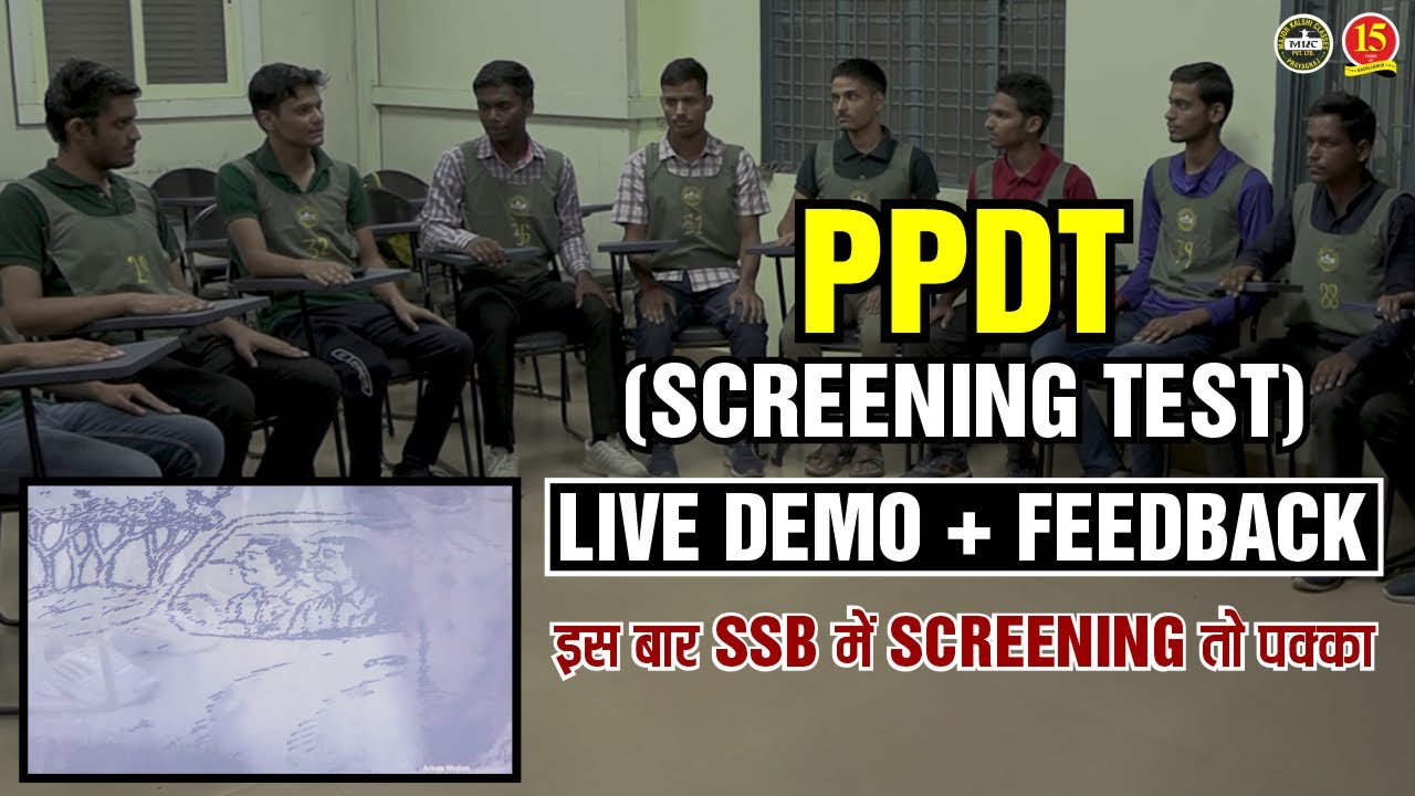 SSB Interview - Screening Test (PPDT & OIR) | PPDT Test | SSB Interview ...