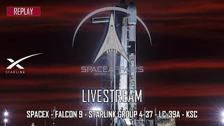 SpaceX - Falcon 9 - Starlink Group 4-37 - LC-39A - Kennedy Space Center - December 17, 2022