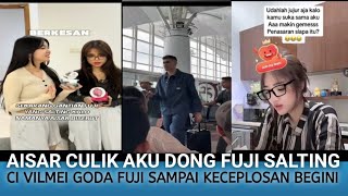 LIVE FUJI BARENG VILMEI KECEPLOSAN SAAT DI GODAIN NAMA AISAR SAYANG GAK TUH !!