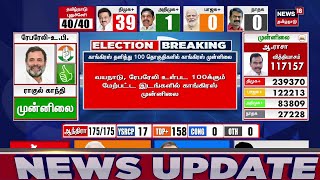 🔴LIVE: Election Results 2024 | Rahul Gandhi | Congress | Tamil Nadu Lok Sabha Election Results N18ER