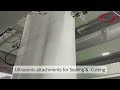 Ultrasonic Fabrics Cutter | Ultrasonic Manual Cutter | Ultrasonic Sealing & Cutting Attachments