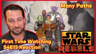 Family Reunion - and Farewell!! Star Wars Rebels S4E15!! FIRST TIME REACTION!