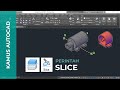 Cara Menggunakan Perintah SLICE di AutoCAD | Penjelasan Lengkap Semua Metode