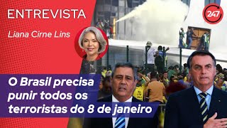 Liana Cirne Lins: o Brasil precisa punir todos os terroristas do 8 de janeiro